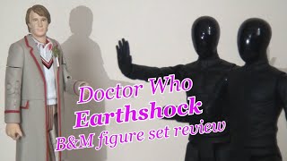 Doctor Who  Earthshock  BampM figures set review [upl. by Eca]