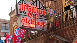 McGillins Old Ale House in Philadelphias Center City named Best Irish Bar in US [upl. by Hannahs]