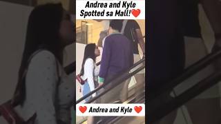 OMG ANDREA BRILLANTES amp KYLE ECHARRI SPOTTED SA MALL❤️ andreabrillantes kyleecharri shorts [upl. by Viscardi]