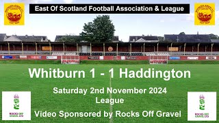 Whitburn v Haddington 2112024 [upl. by Annat]