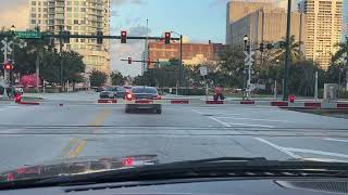 Crazy BrightLine Near Disaster Car stops between gates in West Palm [upl. by Viveca355]