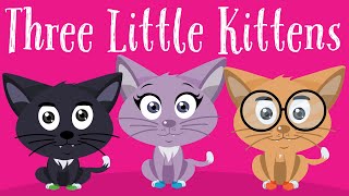 Three Little Kittens 🐱 A Meow Musical for Cats amp Kids [upl. by Geier527]