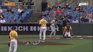 6 Oklahoma State vs Wichita State NCAA BASEBALL 08042022 [upl. by Adnert229]