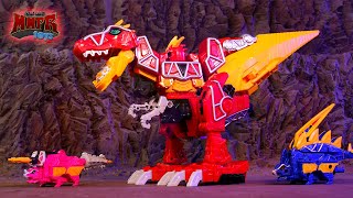 NEW Power Rangers Dino Charge Megazord Has Articulation Unboxing DX Kyoryujin [upl. by Wagshul821]