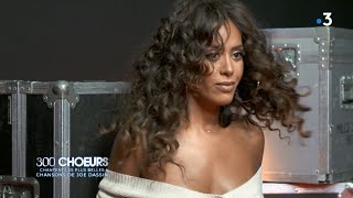 Amel Bent  Si tu tappelles mélancolie FR3 300 chœurs 16102020 [upl. by Yand]