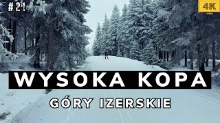 WYSOKA KOPA  GÓRY IZERSKIE  Niesamowita zima ❄️ 2128 KGP [upl. by Ysle]