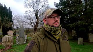 EXPLORING SCOTLAND  ST NINIANS KIRK YARD AT STONEHOUSE  PART 1 [upl. by Ardnuasak]