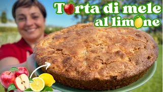 TORTA DI MELE AL LIMONE Ricetta Facile  Fatto in Casa da Benedetta [upl. by Fugate]