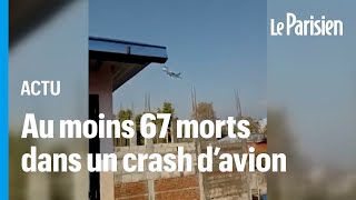 67 morts dans un crash d’avion au Népal un Français parmi les passagers [upl. by Adnilam]