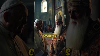 Orthodox vs Catholicism history religion funfacts catholic christianity [upl. by Nauaj692]