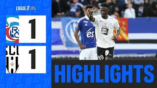 RC STRASBOURG ALSACE  ANGERS SCO 11  4ème journée  Ligue 1 McDonalds 2425 [upl. by Machute931]