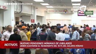 Esta sería la nueva pensión mínima de jubilados en Nicaragua [upl. by Rockey984]