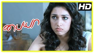 Paiya Tamil Movie Scenes  Tamanna tells Karthi about her family  Latest Tamil Movie Scenes [upl. by Eiro]