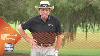 Control Your Iron Trajectory  Golf Lessons with David Leadbetter [upl. by Ydnes234]