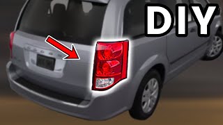 DIY 20112020 Dodge Caravan Tail Light Removal  How To Remove Tail Lights For Dodge Caravan [upl. by Lowenstein]