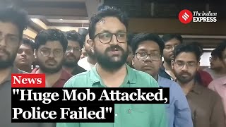 What Protesting RG Kar Doctors Said About Mob Attack At RG Kar Hospital [upl. by Kathy455]