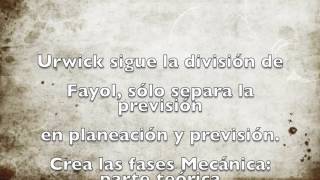 Criterios de la clasificación del proceso administrativo [upl. by Aenert147]