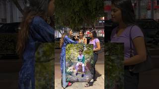 Full video on my channel 🤣 vaseema Danc  funny publicrecation [upl. by Pilihp]