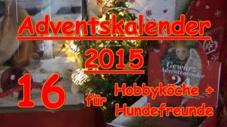 Adventskalender Türchen 16  Hunde Kochen Gewürze Sonnentor Zauber der Gewürze [upl. by Emina]