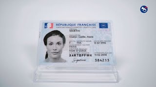 IN Groupe  Découvrez la nouvelle carte nationale didentité électronique française [upl. by Etterrag]