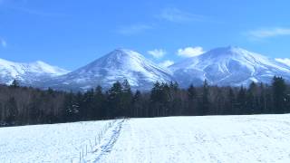 The snowcovered mountain of the fine day [upl. by Nyrehtak779]