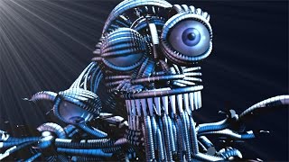 Five Nights at Freddys Sister Location ENDOSKELETON JUMPSCARES [upl. by Ynnal]