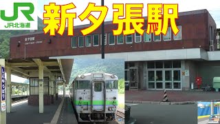 【駅】新夕張駅（旧 紅葉山駅）を歩こう [upl. by Antonie]