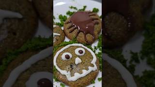 happy halloween cookies wolffia food fypシ゚viral trending asmr baking fun funny yummy [upl. by Priest]