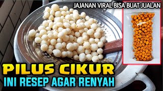 Resep PILUS CIKUR Super Renyah  Cara membuat Pilus Cikur Renyah [upl. by Mashe780]