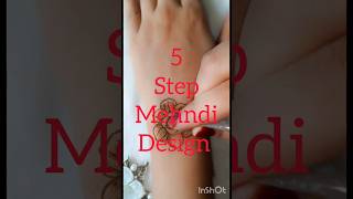 Step Me Mehndi Design shorts [upl. by Uda]