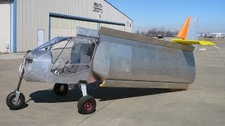 Folding Wings Option for storage and trailering Zenith STOL CH 750 light sport utility kit plane [upl. by Yenahpets]