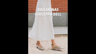 Bailarinas doradas Gioseppo Dell 62109 Vertical video  Catchalot [upl. by Ailasor521]