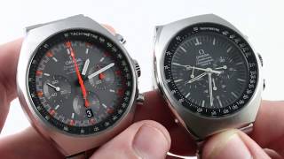 Omega Speedmaster Mark II VINTAGE vs NeoRacing Dial Omega Speedmaster Mark II Racing Dial [upl. by Suoivatram927]