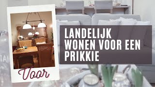 Landelijk Wonen Voor Een Prikkie  Binnenkijken Landelijk Interieur [upl. by Nylrad]