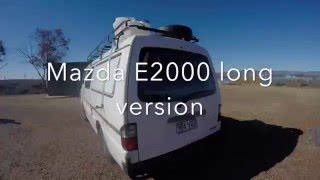 Mazda E2000 long Campervan [upl. by Wyly232]