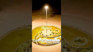 Capital Smart City Shines Bright Like a Diamond at Night makaansolutions capitalsmartcity [upl. by Pacian]