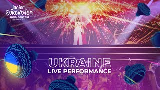 Zlata Dziunka  Nezlamna Unbreakable  LIVE  Ukraine 🇺🇦  Junior Eurovision 2022 [upl. by Meisel]