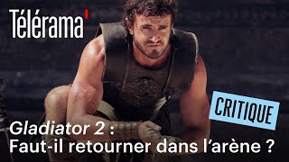 Gladiator 2  « Ceux qui vont sennuyer te saluent  » 👎 [upl. by Oiramej]