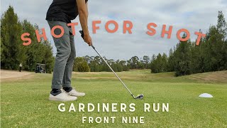 Every Hole at Gardiners Run  Front Nine  Melbourne Golf Courses [upl. by Anett315]