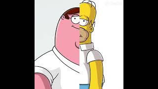 Homer Simpson vs Peter Griffin [upl. by Adriell]