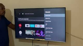 Please Scan Channels Fix on SkyWorth Android Smart TV Works 100 [upl. by Trstram]