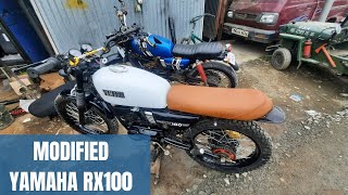 MODIFIED YAMAHA RX100 HOW MUCH DOES IT COST TO MODIFY IT [upl. by Lindeberg]