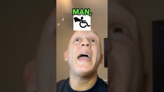 CRIPPLED MAN The Ultimate Hero comedy funny lol relatable superhero marvel [upl. by Daisie513]