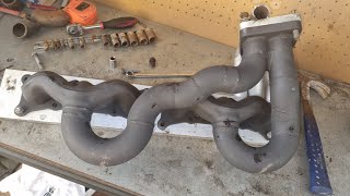 N54 Single Turbo manifold Stock manifold RHD [upl. by Labanna]