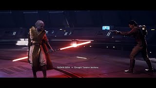 STAR WARS Jedi Survivor  Dagan Gera vs Darth Revan [upl. by Sillihp703]