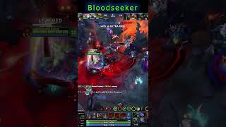 1 Level In 9 Seconds Bloodseeker Likes this Very Much dota2 dota2highlights rampage [upl. by Cronin899]