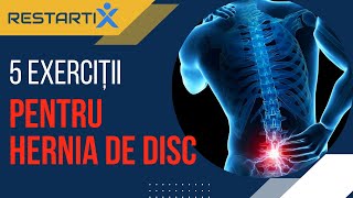 ALEXANDRU ILIE 🚨 5 Exercitii pentru Hernia de Disc Lombară Kinetoterapie Online [upl. by Swainson620]