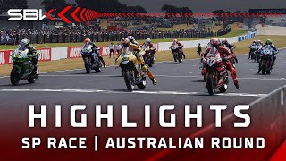 FULL HIGHLIGHTS Superpole Race at Phillip Island 💪  2024 AustralianWorldSBK 🇦🇺 [upl. by Magdalen11]