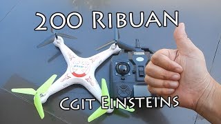 X5SW1 Drone Murah Gak Jelas 200 Ribuan Aja xD [upl. by Acus]