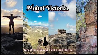 Mount Victoria tour  Baush rangers cave  Sunset Rock lookout  pulpit rock lookout [upl. by Pollock]